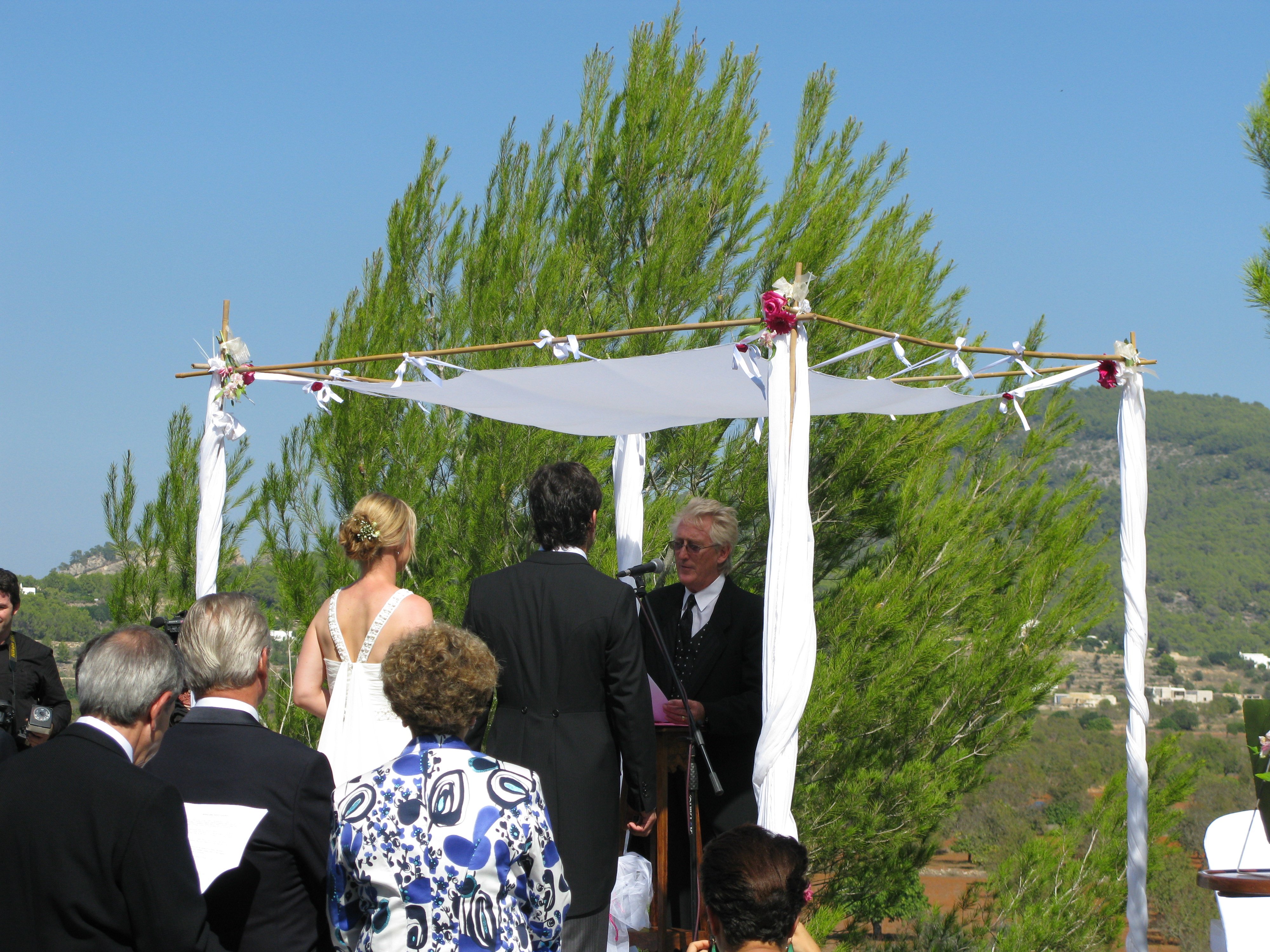 Wedding ceremony moment